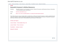 Tablet Screenshot of kennethcreamer.co.za